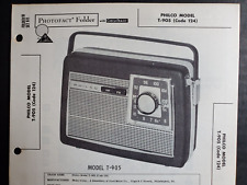 Usado, FOTOFATO DE RÁDIO TRANSISTOR PORTÁTIL PHILCO MODELO T-905 (CÓDIGO 124) comprar usado  Enviando para Brazil