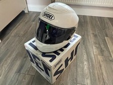 Shoei qwest white for sale  HINCKLEY