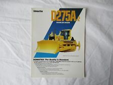 Folheto para trator trator trator de esteira Komatsu D275A-2 comprar usado  Enviando para Brazil