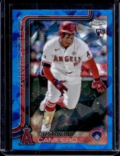 2025 Topps Chrome Sapphire Gustavo Campero RC Rookie #63 Angels comprar usado  Enviando para Brazil
