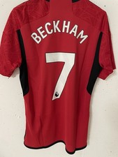 maglia beckham manchester usato  Udine