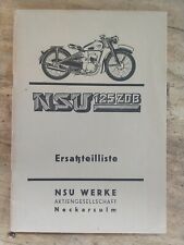 Nsu 125 zdb gebraucht kaufen  Sankt Augustin