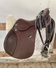 Reitsattel braun prestige gebraucht kaufen  Marktoberdorf