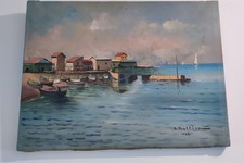 Huile toile ancienne d'occasion  Dinard