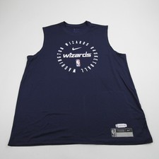 Camisa masculina Washington Wizards Nike NBA Authentics sem mangas azul marinho usada comprar usado  Enviando para Brazil