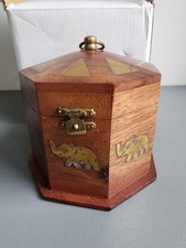 Indian octagonal wooden for sale  ERITH