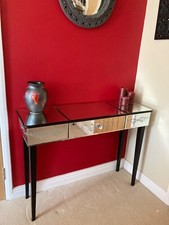 Mirrored glass console for sale  HORNCASTLE
