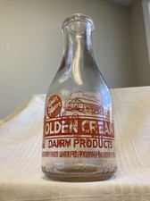 Vintage quart milk for sale  Oostburg