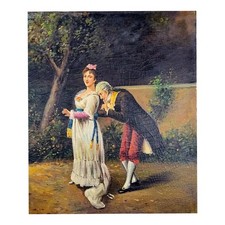 Quadro dipinto mano usato  Italia