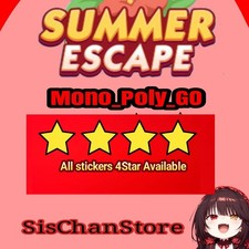 ADESIVO ÁLBUM MONO_POLY GO SUMMER_ESCAPE 4 ESTRELAS⭐ ENTREGA MAIS BARATA E RÁPIDA comprar usado  Enviando para Brazil