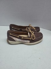 Sapatos femininos Sperry Top-Sider couro intrépido barco tamanho 6M, STS90332  comprar usado  Enviando para Brazil