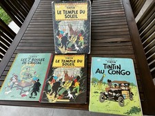 Lot aventures tintin d'occasion  Lille-