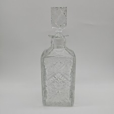 Vintage crystal decanter for sale  WISHAW