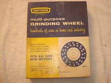 Rebolo multiuso Sears Craftsman ~ 6" x 1" ~ Parte # 64041 ~ 3450 RPM comprar usado  Enviando para Brazil