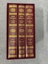 William Shakespeare Complete Works Original Texts 3 Book Box Set 1987, Hardcover comprar usado  Enviando para Brazil