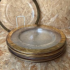 Gold burnished glass for sale  MALVERN