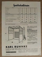 Alter prospekt ruhnke gebraucht kaufen  Friedewald