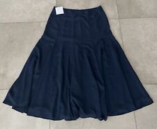 Maxirock chiffon dunkelblau gebraucht kaufen  Weiden