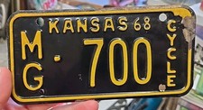 Kansas motorcycle license for sale  Mountain Grove