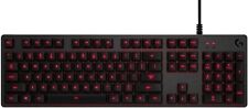 Teclado mecânico para jogos Logitech G413 retroiluminado com passagem USB – carbono comprar usado  Enviando para Brazil