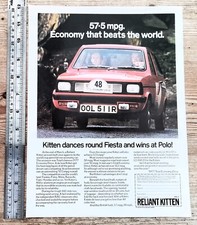 Reliant kitten 1976 for sale  SHERINGHAM