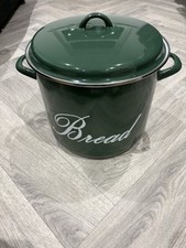 Enamel bread bin for sale  LISKEARD