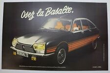 Affiche originale citroen d'occasion  Saint-Paul-Cap-de-Joux