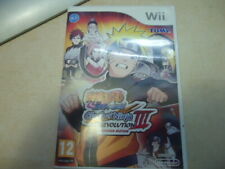 Nintendo Wii Naruto Shippuden Clash of Ninja Revolution 3 Pal España comprar usado  Enviando para Brazil