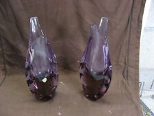 Beaux vases cristal d'occasion  Lorgues