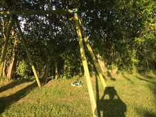 Wooden frame swing for sale  BURY ST. EDMUNDS