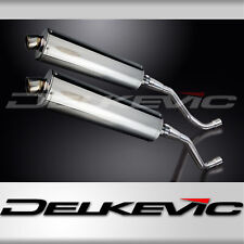 Kit de silenciador de escape oval de aço inoxidável Yamaha XT660X XT660R 2004-2016 18" comprar usado  Enviando para Brazil