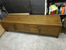 Solid wood cabinet for sale  BARNOLDSWICK