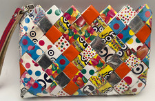 Usado, Bolsa de embrulho de doces bolsa colorida reciclada resistente, resistente 8" por 5,5" comprar usado  Enviando para Brazil