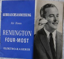 Gebrauchsanweisung für Remington Four Most Elektro Rasierer comprar usado  Enviando para Brazil