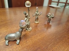 Pewter figurines crystals for sale  LINCOLN
