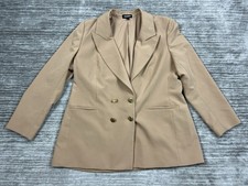 Usado, Jaqueta Express Feminina XL Bege Manga Longa Poliéster Blazer Estilo Carreira comprar usado  Enviando para Brazil