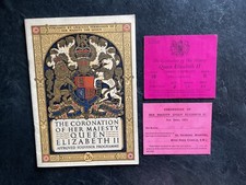 Coronation june 1953 for sale  WELLING