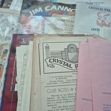 Programmes friendlies for sale  ST. NEOTS