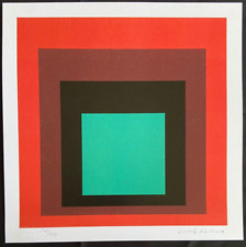 Josef albers litografia usato  Roma