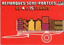 Prospectus massey remorques d'occasion  Courseulles-sur-Mer