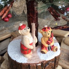 Small resin teddies for sale  CUMNOCK