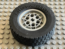 Roue LEGO TECHNIC Light Bluish Gray wheel with Tire 62.4 x 20 S ref 32020c01 comprar usado  Enviando para Brazil
