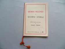 Rara tabella giorni usato  Italia