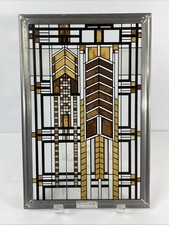 Painel de vitral Frank Lloyd Wright outono sumac apanhador de sol MCM arquiteto comprar usado  Enviando para Brazil