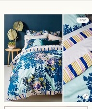 Anthropologie queen duvet for sale  Mandan