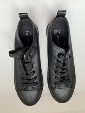 Ladies black plimsolls for sale  NORTHAMPTON