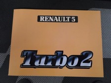 Usado, RENAULT 5 TURBO 2 CARNET UTILISATION ET ENTRETIEN NEUF ORIGINE D'EPOQUE comprar usado  Enviando para Brazil