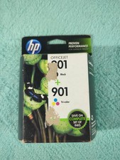 Cartuchos de tinta HP 901 preto e tricolor expirados fechados, usado comprar usado Cartuchos de tinta HP 901 preto e tricolor expirados fechados, usado comprar usado  Enviando para Brazil