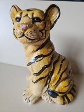Vintage chalkware tiger for sale  BURTON-ON-TRENT
