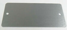 Typenschild aluminium blanko gebraucht kaufen  Gettorf